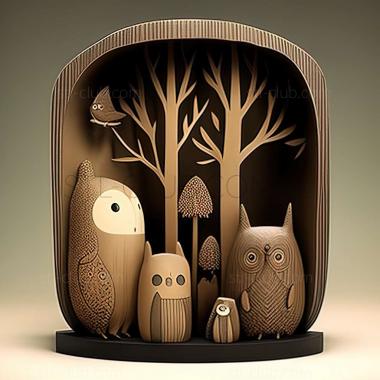 3D model Jon Klassen (STL)